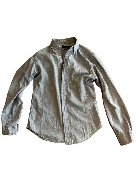 Polo RL denim skjorte str S